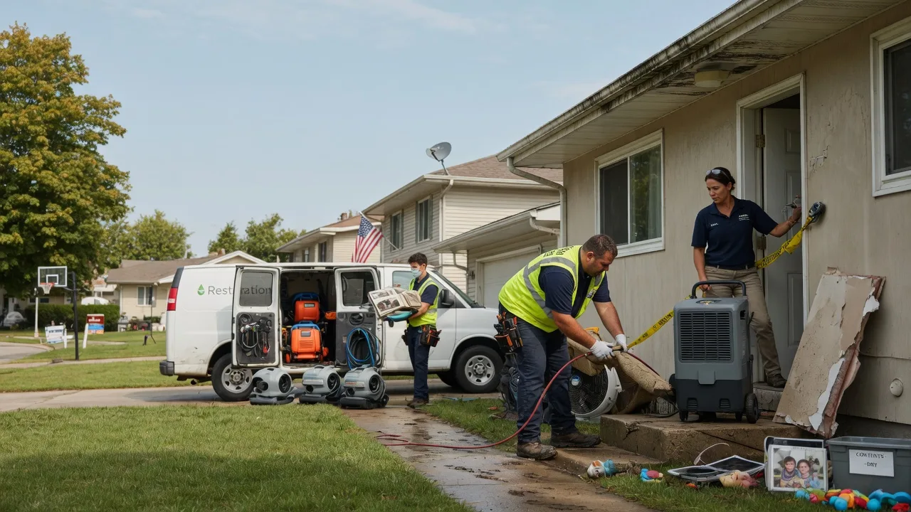 Water Damage Restoration in Lucinda, PA near me